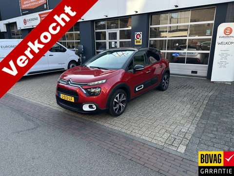 Citroën C3 1.2 PureTech Shine All-in Prijs Keyles/Stoelverw./Navi/Clima/Cruise/Apple CarPlay, Androi