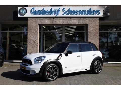 MINI Countryman 1.6 John Cooper Works ALL4 Chili LEER STOELVERWARMING NAVI PDC 18"LMV CRUISE CLIMA H