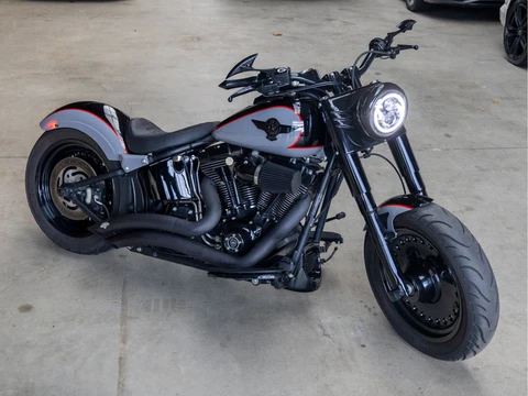 Harley-Davidson 96 FLSTFB Fat Boy Special *Custom | Vance & Hines | LED | Ape Hanger | Special Paint