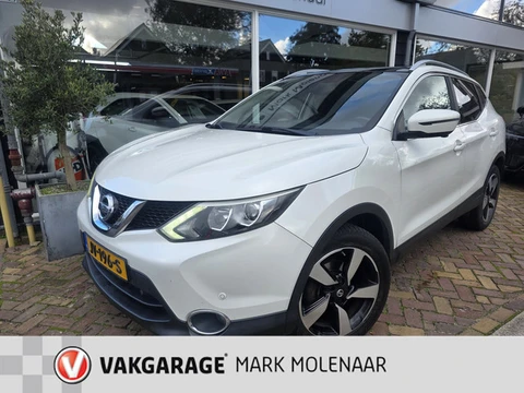 Nissan Qashqai 1.2 Connect Edition,panoramadak,trekhaak,camera,metalic,nieuwe motor!