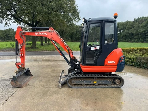 Kubota kx61-3 midi graver hydro wissel 2013