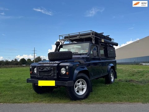 Land Rover Defender 2.5 TD5 110 |AIRCO|9-PERS|DAKTENT|LUIFEL|GEEL KENT