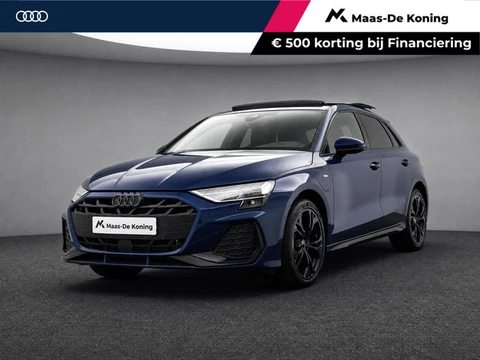 Audi A3 Sportback 40 TFSIe 204pk S-Tronic S edition · Panoramadak · Camera · Sonos Sound · Dodehoeks