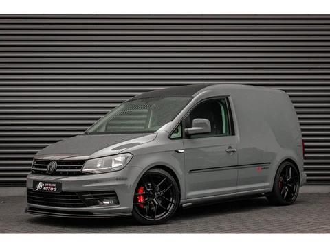 Volkswagen Caddy 2.0 TDI L1H1 185PK NARDO GREY LOOK / 72DKM / 2016 / LEDEREN BEKLEDING / APPLE CARPL