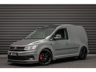 Volkswagen Caddy 2.0 TDI L1H1 185PK NARDO GREY LOOK / 72DKM / 2016 / LEDEREN BEKLEDING / APPLE CARPL