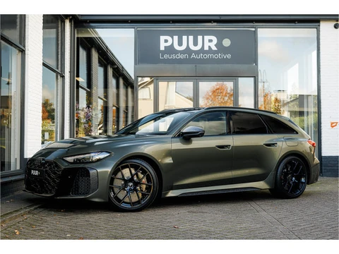 Audi RS5 2.9 TFSI Avant Quattro ''Bedford Green'' Pano - Keramisch - Carbon Pakket