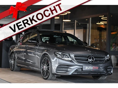 Mercedes-Benz E-klasse 300 e AMG Night Ed, Luchtvering, Memory, Burmester, HUD, 360, Keyless, ACC!