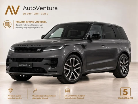 Range Rover Sport 3.0 P550e l Schuif- /kantel Pano l Stoelventilatie l Black Pack l 22" Inch Velgen 