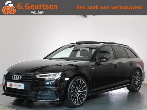 Audi A4 Avant 1.4 TFSI S-line black edition Panoramadak, ACC, Trekhaak, Sfeerverlichting, LED,