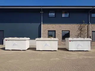 dieseltank Steenbergen 3000 liter Kiwa IBC Dieseltank