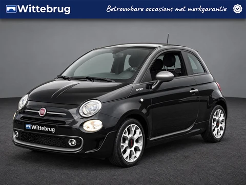 Fiat 500 1.0 Hybrid Sport Panoramadak | Apple CarPlay | Cruise Control | Climate Control | Parkeerse