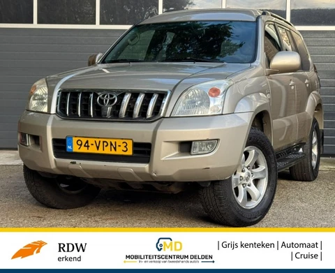 TOYOTA LANDCRUISER 3.0 D-4D VX HR Window Van / Automaat / Grijs Kenteken / Clima /