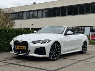 BMW 4 Serie Cabrio M440i xDrive High Executive |LASER|360 CAMERA||H/K|STUUR+STOEL+NEK VERW.|PARELMOE
