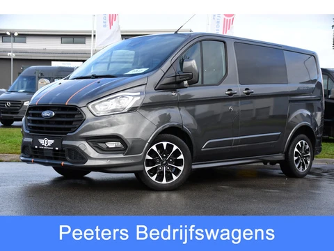Ford Transit Custom 290 2.0 TDCI L1H1 Sport DC Cruise, Camera, Carplay, Leder, LED, 170pk, 2 x Schui