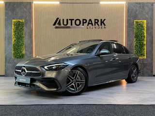 Mercedes-Benz C-klasse 300 AMG Line |PANO|BURMESTER|360 CAMERA|SFEERVERLICHTING|DODEHOEK|CARPLAY|DEA