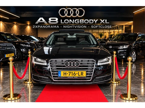 Audi A8 Long Body 2X PANO + Softclose Nightvision Full!