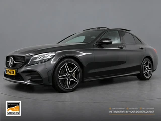 Mercedes-Benz C-Klasse 180 Business Solution AMG, Orig.NL | Pano | Navi | Leer | Burmester | Apple C