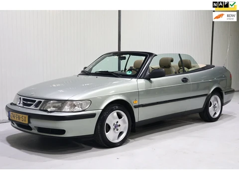 Saab 9-3 Cabrio 2.0 S AIRCO - NWE APK - LEER - LM VELGEN!