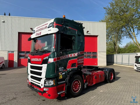 Scania SUPER 420R / ENGINE RUNNING / RETARDER / !!ONLY:164667 KM!! / PARK-COOL / NAVI / LWDS / AUTOM