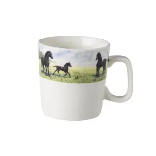 Oorbekers Paarden Wij Gevoel Wiebe van der Zee servies