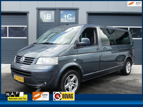 Volkswagen TRANSPORTER CARAVELLE 2.5 TDI 174PK ECC Navigatie 8-Persoons Incl. Nw APK
