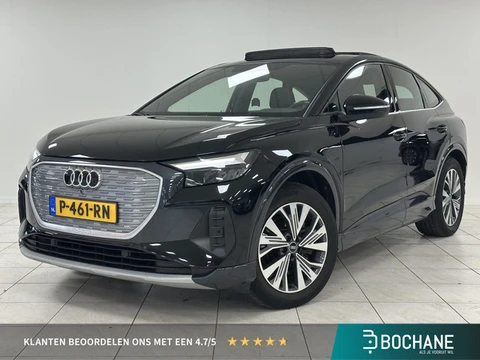 Audi Q4 Sportback e-tron 40 S edition 77 kWh SOH 95% | TREKHAAK | PANORAMADAK | STOELVERWARMING | PA