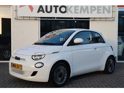 Fiat 500 RED 42 kWh APPLE CARPLAY|+/- RANGE 270 Km!|LM-VELGEN|TOPSTAAT!