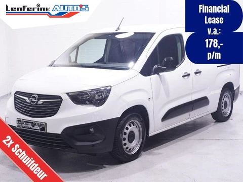 Opel Combo 1.5D 102 pk L2H1 Edition Airco, 2x Schuifdeur, NAP Cruise Control, Opbergkasten Laadruimt