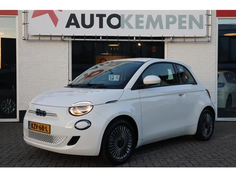 Fiat 500 RED 42 kWh NIEUWSTAAT|ZEER LAGE KILOMETERSTAND|DEALERONDERH.|BTW-AUTO