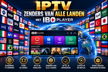 Iptv alle zenders en films van de wereld