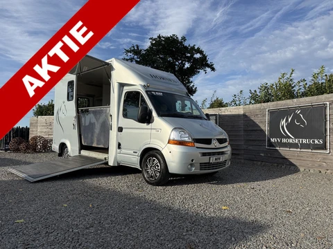 Renault Master | HORSETRUCK | TVW 2021 | CHESTBAR 3XL | 2008 | OPBOUW 2021 | 150PK | 3-SEAT | L3 | M