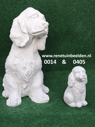 Set cocker spaniel. Nr 0014 & 0405.