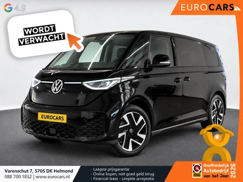 Volkswagen ID. Buzz Pro 77kWh 204 pk 5-persoons Navigatie Apple CarPlay Android Auto Parkeerhulp Cru