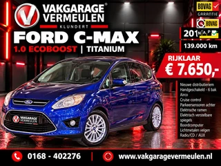 Ford C-Max 1.0 EcoBoost 125 pk rijklaar €7650,-