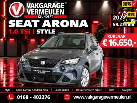 Seat Arona SEAT Arona | 2022 | 59.275 km | € 16.650,- RIJKLAAR