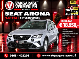 Seat Arona 1.0 TSI Style Business , trekhaak , rijklaar € 18950