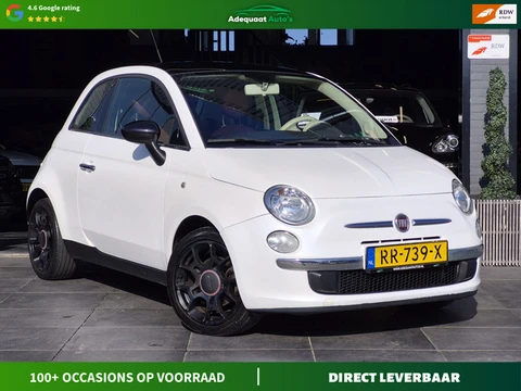 Fiat 500 1.4-16V Pop|Airco|El.Ramen|Bluetooth|APK|Leder