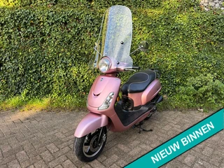 SYM Fiddle 2 E4 Rose Gold Windscherm Hoog BETAAL met in3