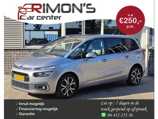Citroen Grand C4 SpaceTourer 1.2 PureTech Aut New D-Riem 7p Lees De Adv Camera Navi Stoelmassage