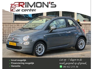 Fiat 500 0.9 TwinAir Turbo Cabrio 6-12-24 Maanden Garantie