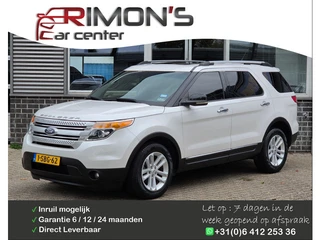 Ford EXPLORER XLT 7 Persoons Navi Camera Leder