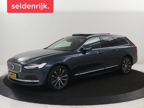 Volvo V90 2.0 T8 AWD Inscription | SOH 79,7% | Trekhaak | LED | Stoelverwarming | Adapt.Cruise | Pan