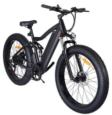 ONES1 Electric Bike 48V 500W Motor 10Ah Battery Shimano 7 Sp
