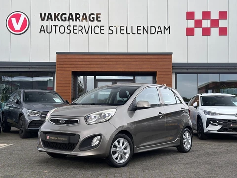 Kia Picanto 1.2 CVVT ISG Plus Pack|86 pk 4 cilinder|Airco|LED Dagrij|14 inch lichtmetalen velgen