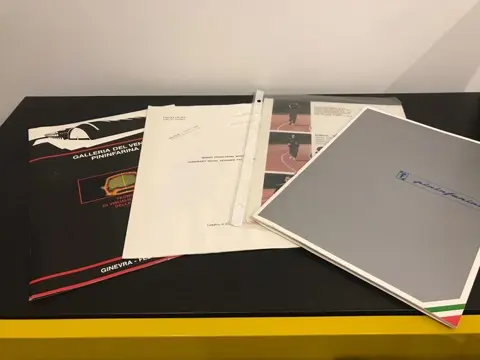 Brochures/catalogi - Pininfarina Ferrari and peugeot 4 rare