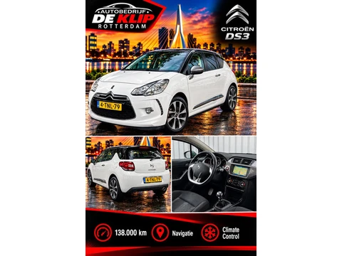 Citroen DS3 1.2 VTi So Chic|Navigatie|138000KM|Climate Control|