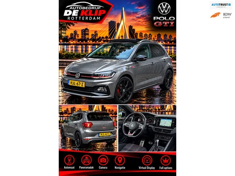 Volkswagen POLO 2.0 TSI GTI|96000KM|Open/Schuifdak|Automaat|Navigatie|