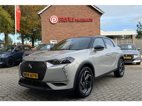 DS Ds 3 Crossback 130 Pk * Automaat *** SUPERDIK *** Zwart Leder + Massage * Elektrisch verstelbare 