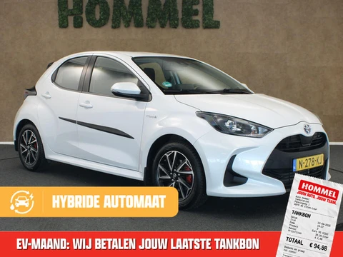Toyota Yaris 1.5 Hybrid Active Plus - TREKHAAK 450 KG GEREMD TREKGEWICHT - ADPATIVE CRUISE CONTROL -