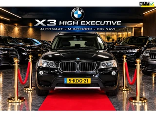 BMW X3 High Executive 2.0D AUTOMAAT + LEDER!
